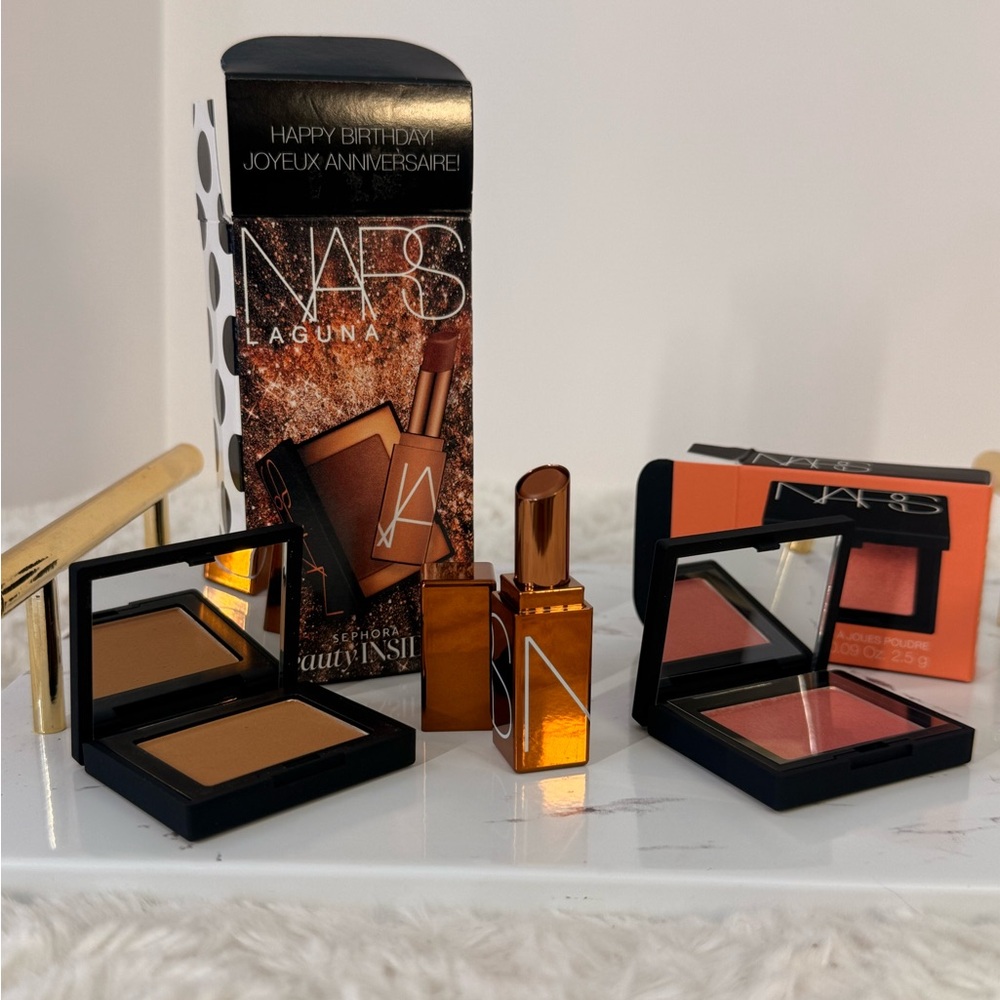 ❌❌Sold❌❌ NARS Mini Laguna & Orgasm Makeup Set